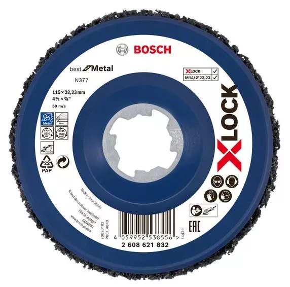 Disque N377 XLock 115mm Bosch